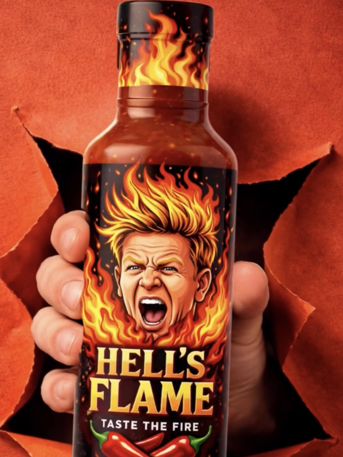 Hell's Flame hot sauce